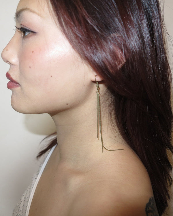 Vintage Drop Chain Earrings