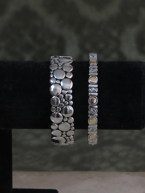 Deus Silver Bangle