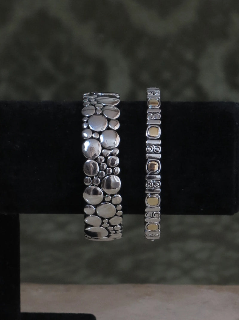 Deus Silver Bangle