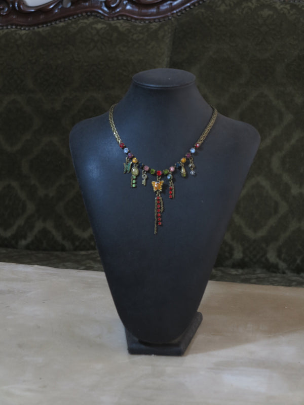 Rainbow Charm Necklace