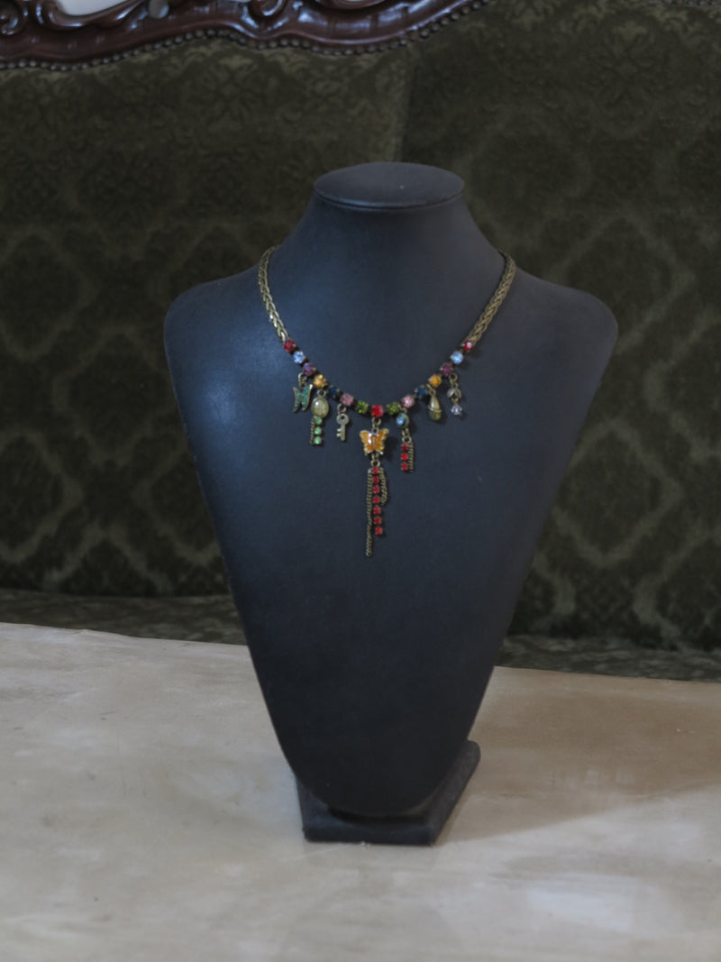 Rainbow Charm Necklace