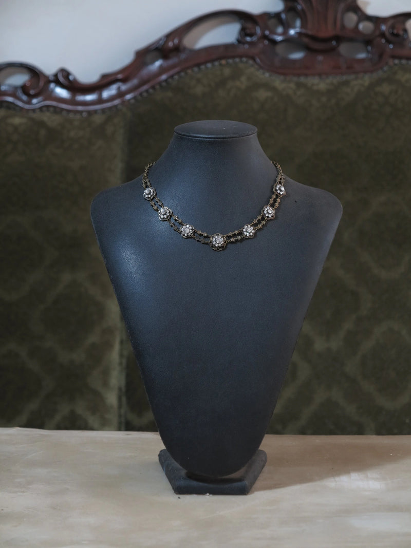 Bud Crystal Necklace