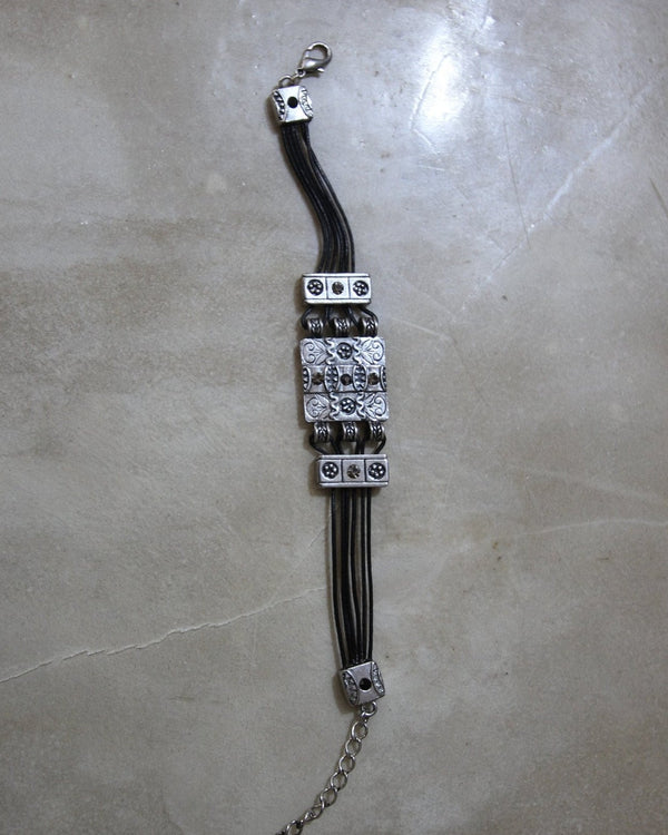 Guita Silver Rope Bracelet