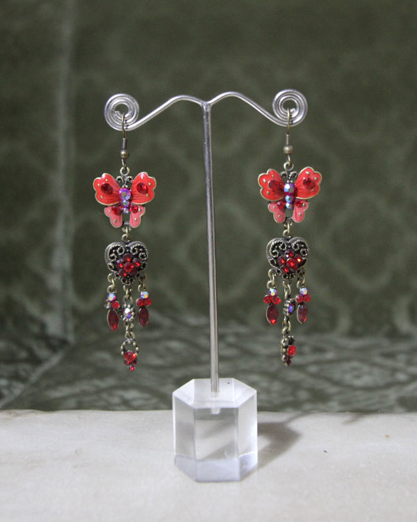 Amor Drop Vintage Earrings