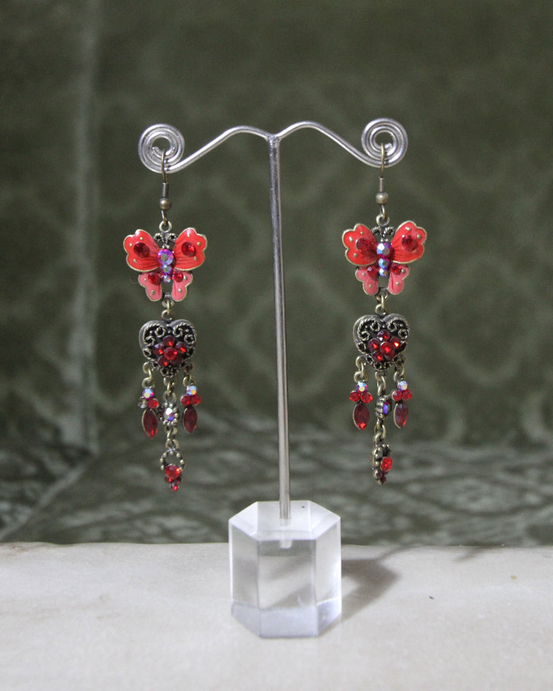 Amor Drop Vintage Earrings