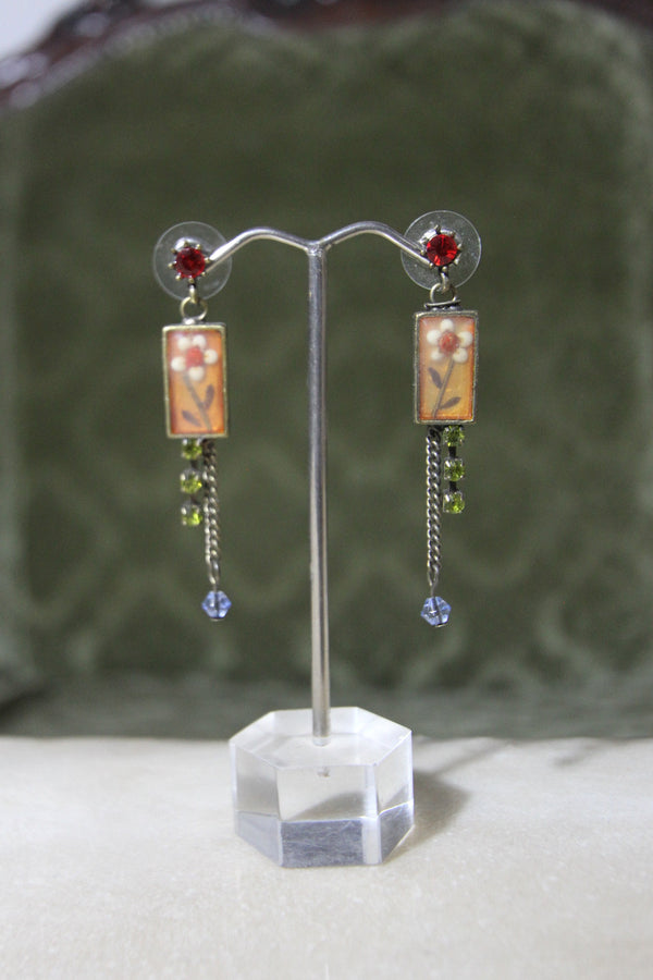 Resi Flower Vintage Earrings