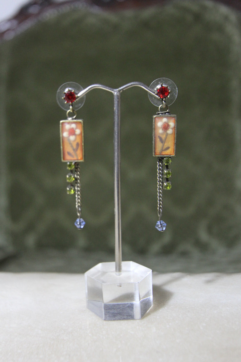 Resi Flower Vintage Earrings