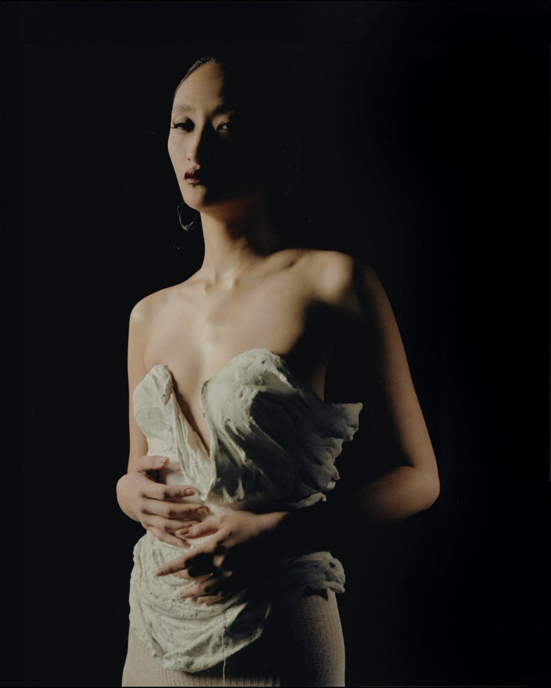 Draped Concrete Corset