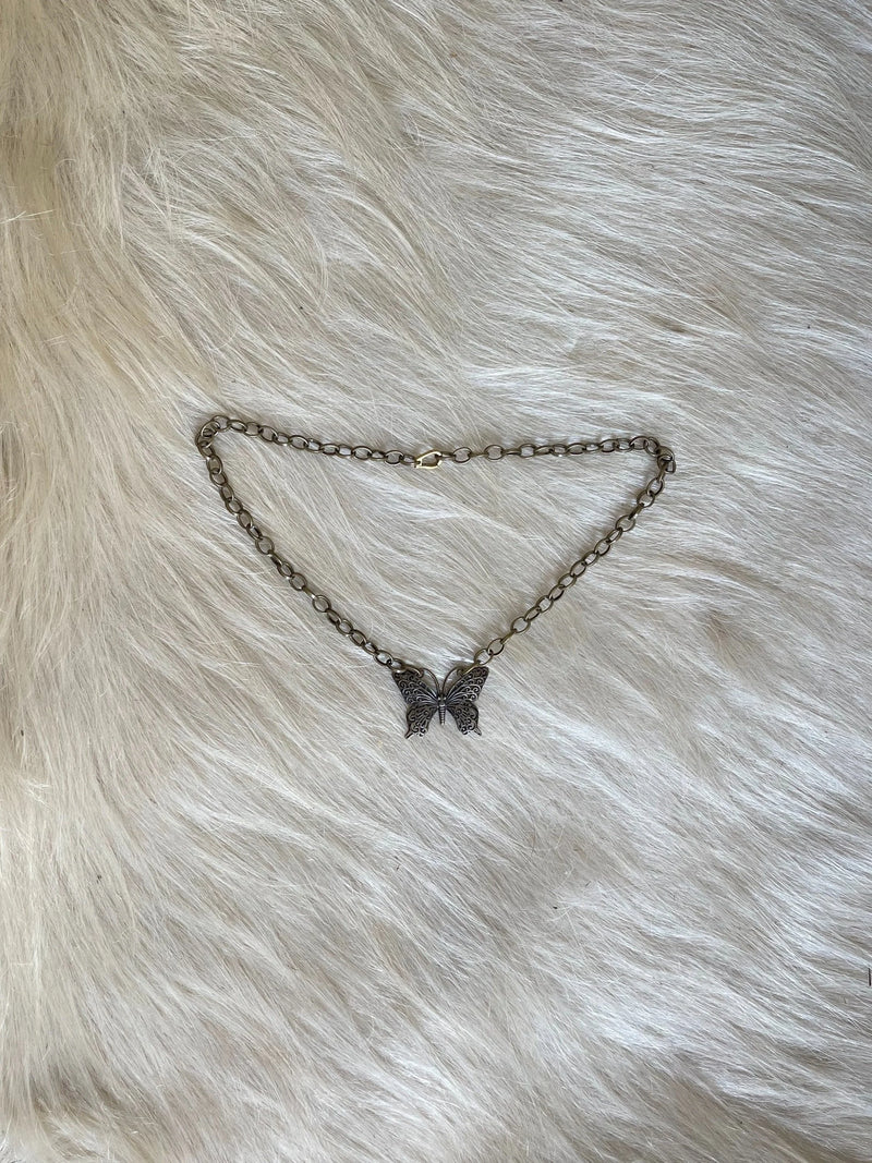 Butterfly Chain Necklace
