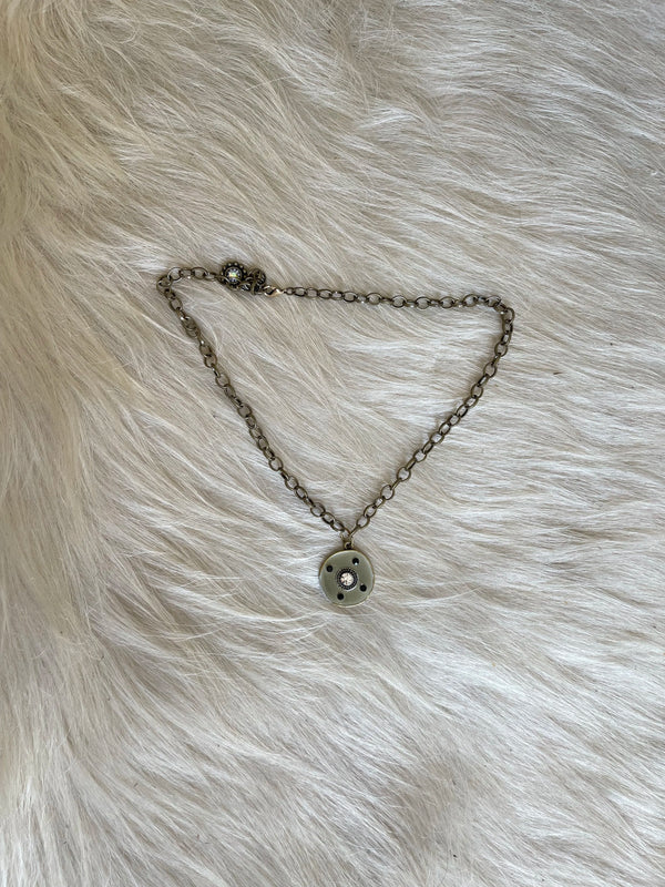 Faye Circle Chain Necklace