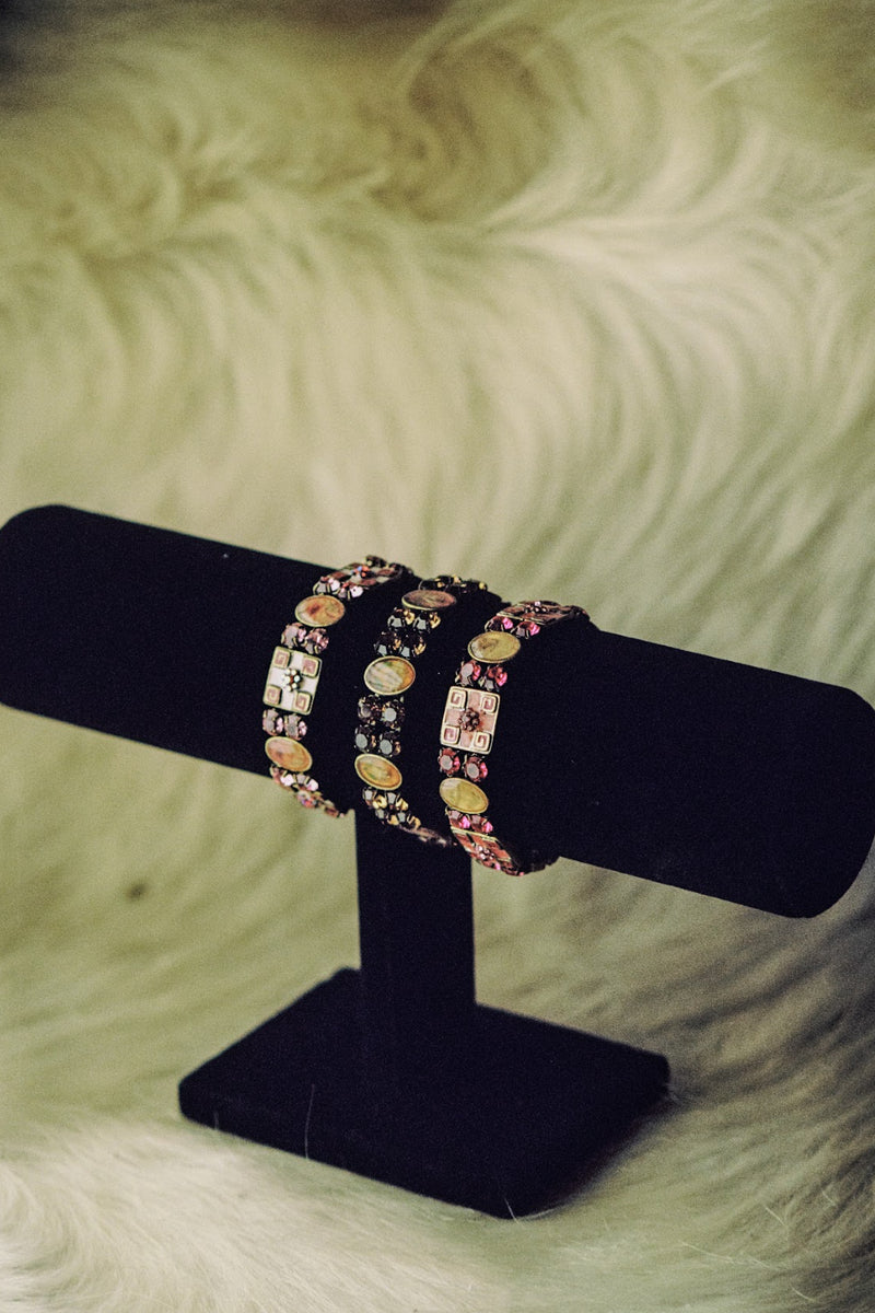 In Time Vintage Flower Bracelet
